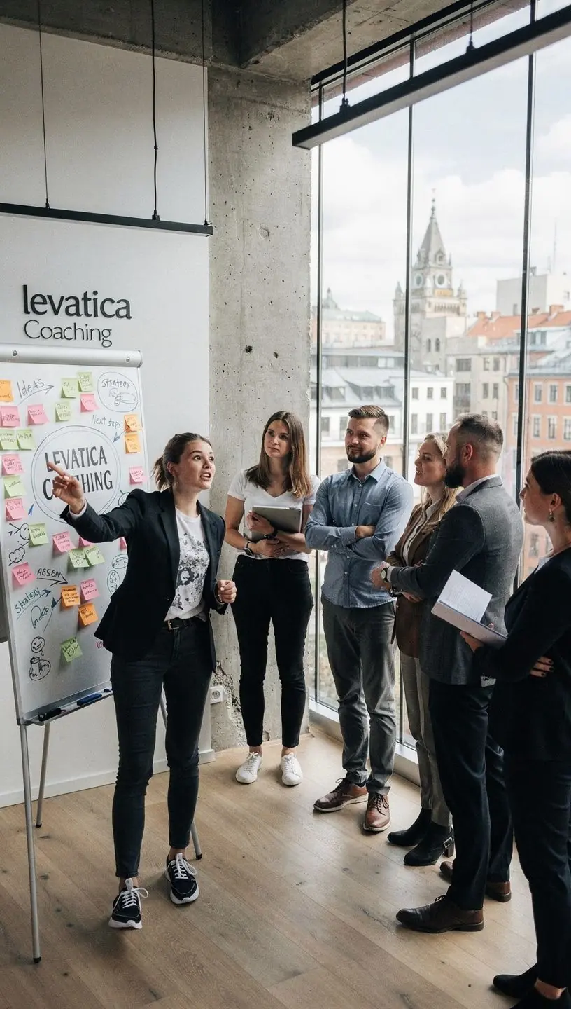 Grupa profesionāļu, kas strādā pie konfliktu risināšanas stratēģijām.