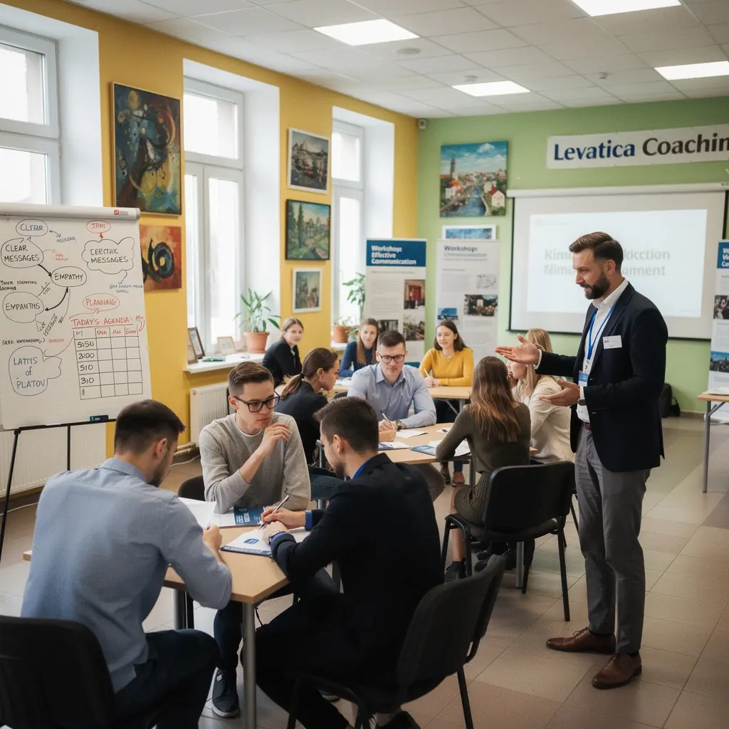 Apmācību materiāli un rīki, kas saistīti ar laika vadību.